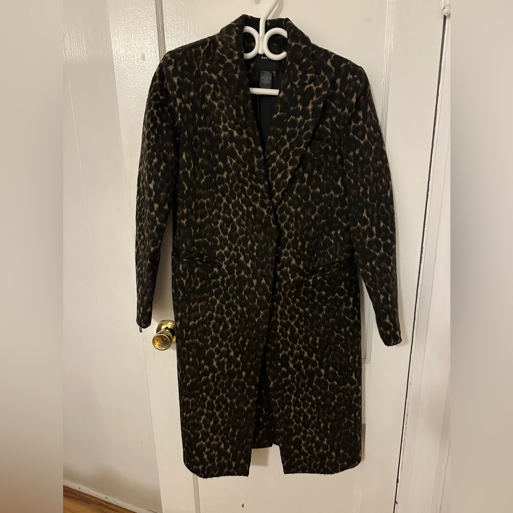 Smythe Brown Leopard Print Jacket